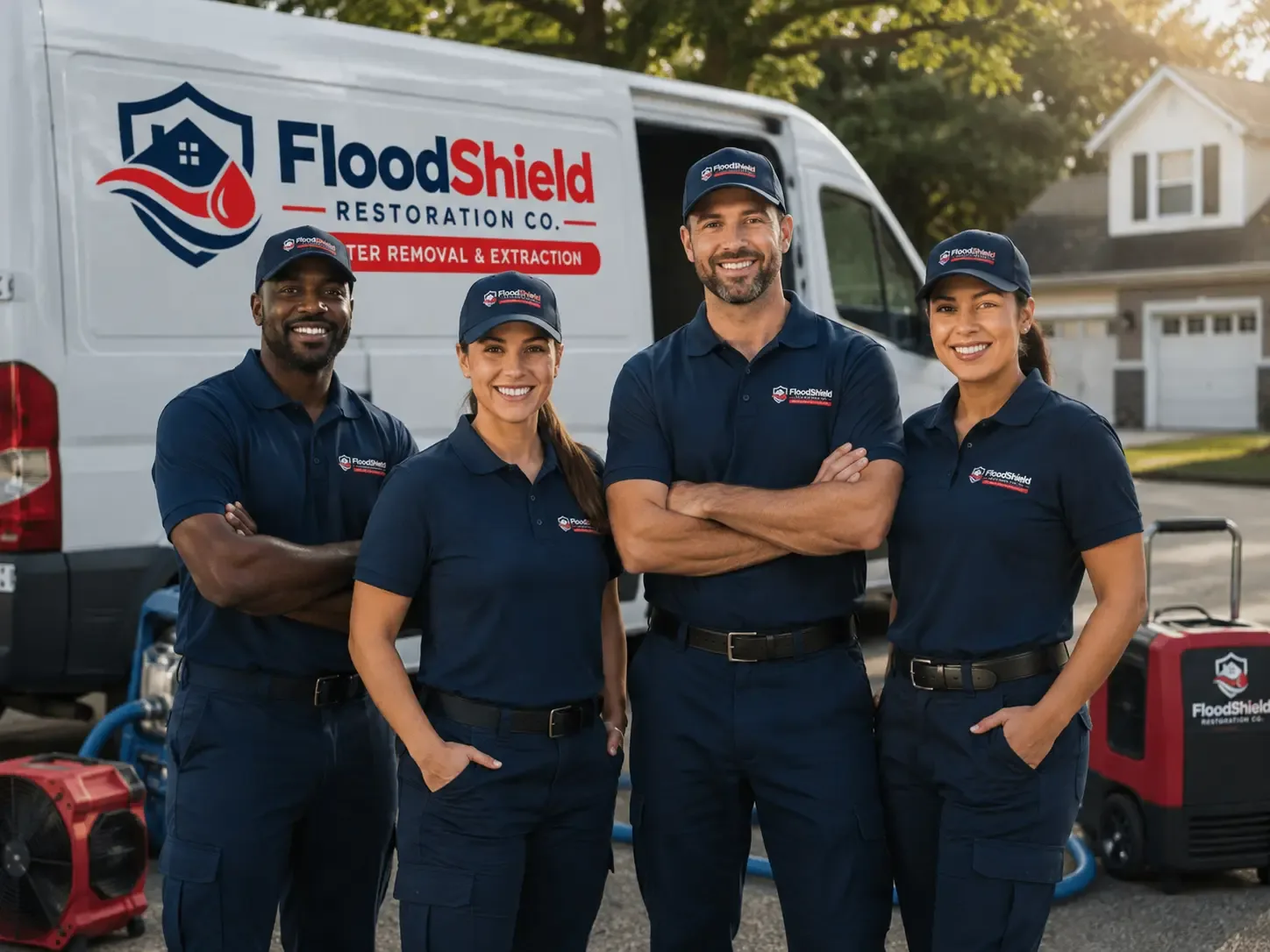 Flood Damage Restoration company in Sharples, WV